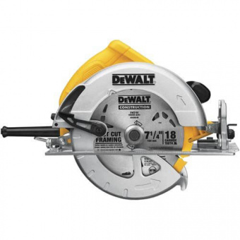 DeWALT DWE575K Пила циркулярная ручная, 1600Вт, диск 190х30 мм, параллельный упор, пылеотсос.