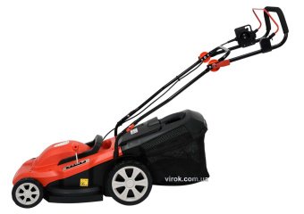 YATO Газонокосарка на 4-х колесах електромережева YATO, 2 кВт, обрізний діап. Ø= 43 см, ємн.- 50 л  