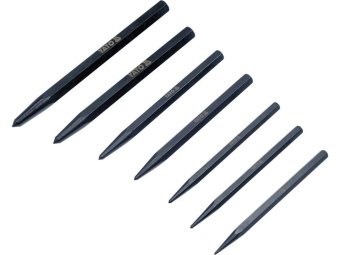 Кернери розмічальні YATO l=100- 140 мм; Ø= 1.5- 6мм, компл. 7 шт. [60]