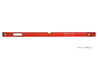 YATO Рівень алюмінієвий з магнітом YATO : L= 120 см. 2 капсули, 1 ручка  | YT-30064