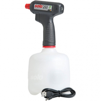 Обприскувач акумуляторний ручний SOLO, Li-Ion, 3.7 В, 1.4 Аг, вага 0.3 кг | solo 260