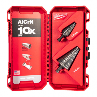 MILWAUKEE Набір свердл cтупінчастих Step Drill Co, (2шт) | 48899398