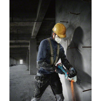 Акумуляторна кутова шліфмашина Bosch GWS 180-LI Professional (18 В, 2х4 А*год, 125 мм) (06019H9021)