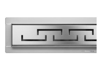 FALA Трап підлоговий для душу з нержавіючої сталі "OLIMP" ; 90х 7х 7 см, сифон h= 52 мм  | 75424