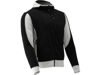 Худі флісовий з поліестеру YATO розмір L, сіро-чорний, 5 кишень [20]