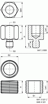 Walraven BIS Переходник MAxFE      M12xM10
