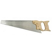 VOREL Ножівка по дереву : L= 450 мм, W= 1 мм, Дерев'яна ручка  | 28395