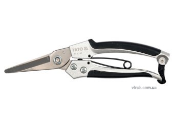 YATO Сікатор YATO : Нержавіюча сталь, алюміній, L= 200 мм, лезо M= 55 мм  | YT-8791