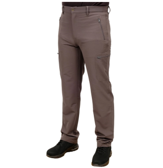 YATO Штани робочі для літнього сезону, сірі YATO, розмір XXL; 5 кишень, 94%- поліестер, 6%-еластан  