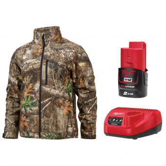 MILWAUKEE Куртка с подогревом размер "L" M12HJCAMO6-201 +з/у+ аккумулятор | 4932492946