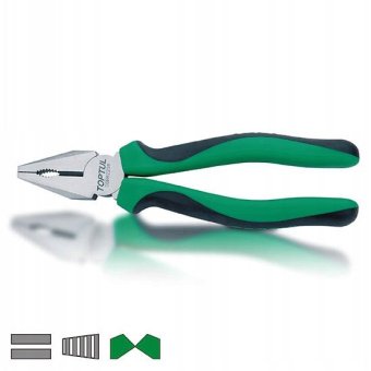Плоскогубцы комбинированные 200 мм 8" TOPTUL DBBB2208