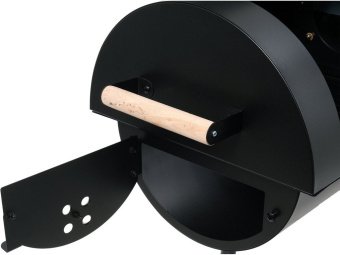 Гриль 2-секційний вугільний LUND, 112x63x123 см, на 4 ніжках (2 колеса) з кришками, решітки 64х37/ 3