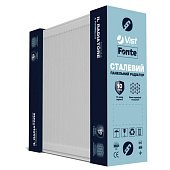 Радіатор сталевий панельний, тип 22, 500х700 мм, бок Fonte | 78-603