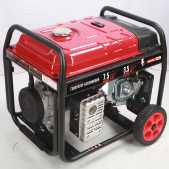 Бензиновий генератор КВІТКА PRO SC10000Е3 + олива (8.5 кВт, ~3ф, 400 В) (110-7013)