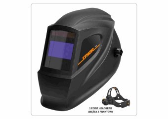 STHOR Маска зварювальника з автозатемнювальним світлофільтром, 100 х 50 мм  | 74484