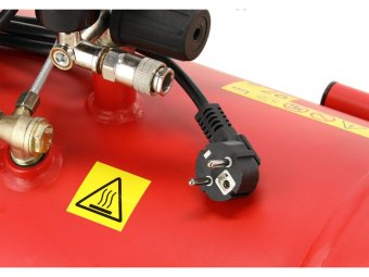 Компресор мережевий YATO 230 В, 2.2 кВт, тиск ≤ 8 Bar,  под. повітря- 392 л/хв, ресивер- 50 л [1]