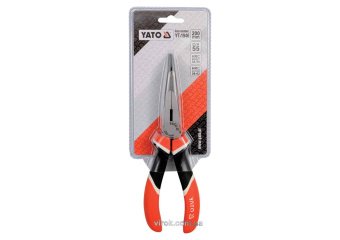YATO Довгогубці вигнуті YATO, l=200мм CrV  | YT-1946