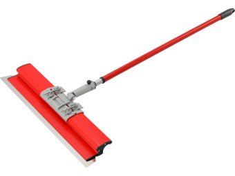 Шпателі для фінішного шпакл-ня з ПВХ ручкою YATO 250, 600, 800 мм з тримач і телеск. держаком, 5 ел