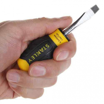 STANLEY 0-64-917 Отвертка "Cushion Grip" (-) Sl 6.5 мм 40мм на блистере