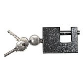 Замок навісний зміцнений з прямою дужкою, Extra Lock, 80мм Technics | 70-101