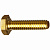 DIN 933 Болт латунный с шестигранной головкой полная резьба M16x 55