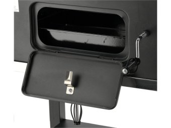 Барбекю вугільний з коптильнею LUND, решітка- 54,5x23,5 см, розмір - 112x62x121 см [1]