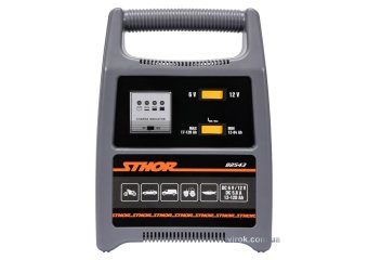 STHOR Зарядний пристрій акумул-ів 6-12 В ємність- 12-120 АГод, макс. струм- 8 А від мережі 230В  | 8