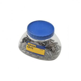 IRWIN Набор бит 250 шт 1/4" 25 мм, Philips PH 2 "Grabit Jar", | 10504384