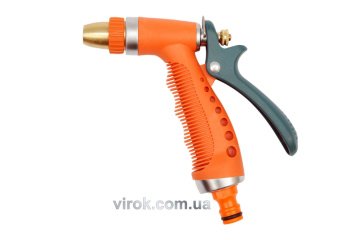 FLO Зрошувач-пістолет 3-режимний до шлангу 1/2", TRP-пластик + цинк  | 89190
