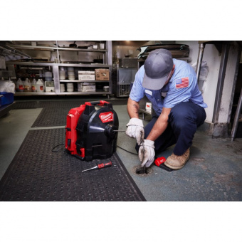 MILWAUKEE Машина прочистна акумуляторна ранцева MILWAUKE, M18 FFSDC10-0 | 4933459707