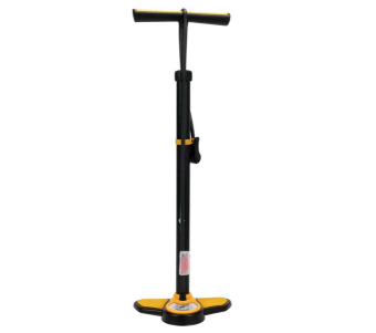 VOREL Насос ручний з манометром P=11 Bar, висота- 690-1150 мм, вужик- 1 м  | 82023