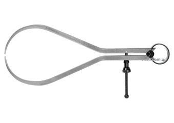 YATO Кронциркуль для зовнішніх вимірів YATO : l= 200 мм, з гвинтовим фіксатором і на пружині  | YT-7