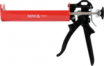YATO Пістолет скелетний для нанесення герметиків, з подвійним картриджем YATO : l= 205 мм, w= 95 мм 