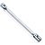 Торцевой шарнирный ключ колокольчик TOPTUL 10х11мм AEEC1011