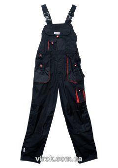 YATO Комбінезон робочий YATO чорно-черв., розм. M  | YT-8031