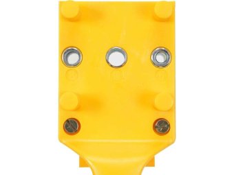 VOREL Шаблон для кілкових сполучень YATO з отворами Ø= 6, 8, 10 мм, 195х 70х 115 мм  | 24090