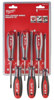 MILWAUKEE Набір викруток магнітнихз тригранною рукояткою  | 4932471807