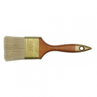 VOREL Пензель флейцевий "ПРОФІ" : дерев'яна ручка, L= 102 мм  | 09537