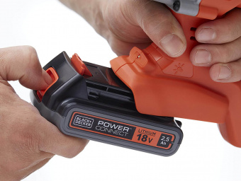 Перфоратор акумуляторний BLACK+DECKER, SDS-Plus, 18 В, 2 Дж, 3 режими