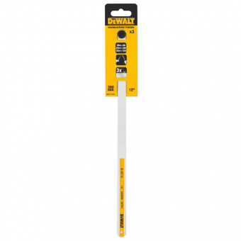 DeWALT Набір полотен по металу "Bi-Metal", 300 мм, 3 шт (32TPI, 24TPI, 18TPI)