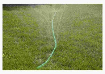 FLO Шланг плоский з отворами для зрошування : l=15 м, Ø=16мм, ПВХ, з швидкосполуч. наконечниками  | 