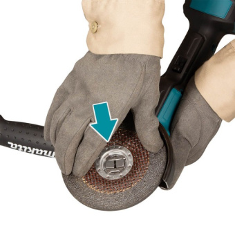 Акумуляторна кутова шліфмашина Makita DGA519Z (18 В, без АКБ, 125 мм)