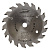 Wolfcraft полотно дисковой пилы Ø 150 x 16 x 2,4 // 6363000