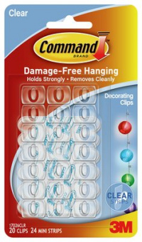 3M Прозора кліпса для гірлянд