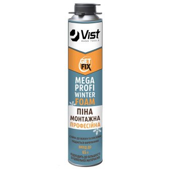 Піна монтажна Profi Mega Winter, 850 мл, 65л Getfix | 12-478