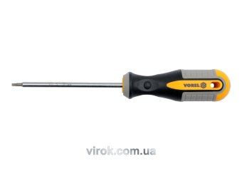 VOREL Викрутка зіркова : TORX-Security Т27 х 100 мм. CrV  | 60889