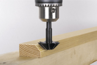 Wolfcraft фреза для снятия фасок Ø 35, 45° // 3265000