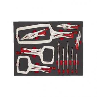 MILWAUKEE Ложемент зі струбцинами та зажимами, (11шт) | 4932493251