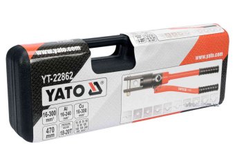 YATO Ручной гидравлический пресс 16-300мм YT-22862