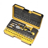 Набор головок и бит FELO R-GO XL, реверсивная трещотка (05783616)